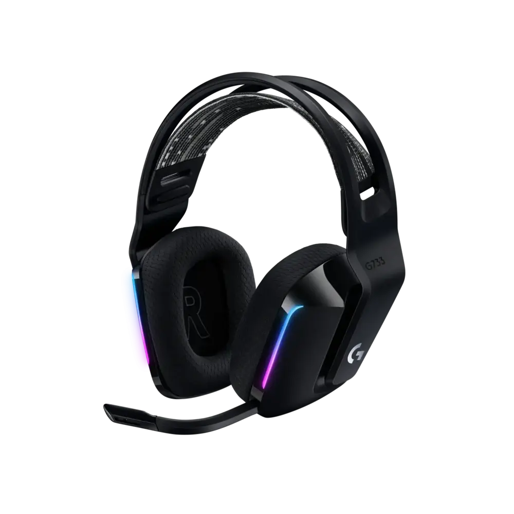 Logitech G733 Lightspeed NOIR – Casque Gaming Sans Fil RGB | — Connecto.ma